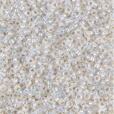 Miyuki Seed Beads 11/0 - Gilt-Lined Opal