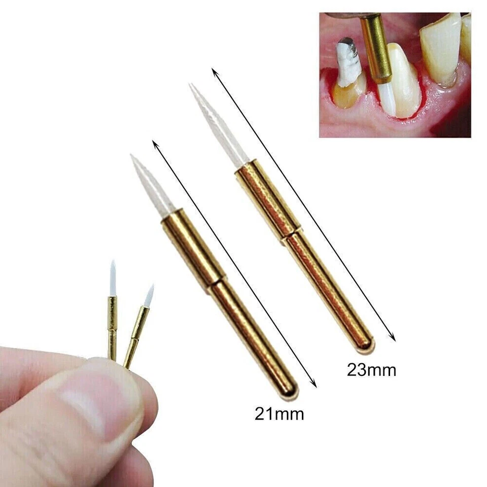 Recortadora de tejidos blandos quirúrgica dental cerámica Bur 21/23 mm gingivectomía gingival  Foto 4 de 4