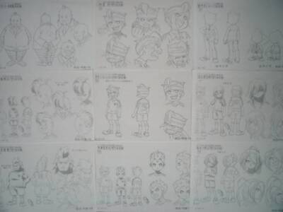 Inazuma Eleven Setting Material Original Bild Anime Comic Figur Ware 03