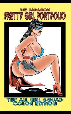 PARAGON PRETTY GIRL PORTFOLIO 2022 ED. 36 PAGES, PARAGON PUBS - SIGNED BLACK