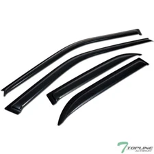 Topline For 1988-1992 Toyota Corolla Sedan Rain Guard Vent Shade Window Visors