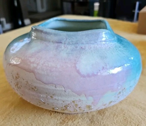 Tony Evans Raku Pottery 1980’s Ornamental Large Signed Numbered Vintage - Picture 4 of 11