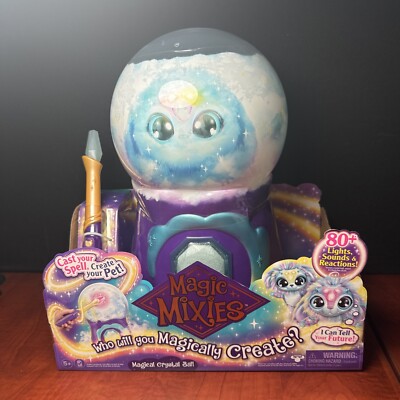 Magic Mixies Magical Crystal Ball Interactive Fortune Telling Pet Toy 80+ Sound.