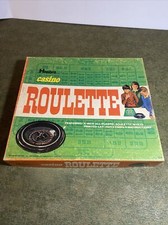 Vintage 1969 Hasbro Casino Roulette Board Game #6145 original No Roulette Ball