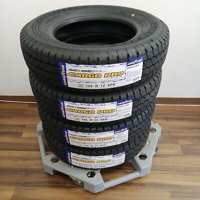 Goodyear Cargo Pro 145/80R12 80/78 145R12 6PR Set of 4 Tire Kei 