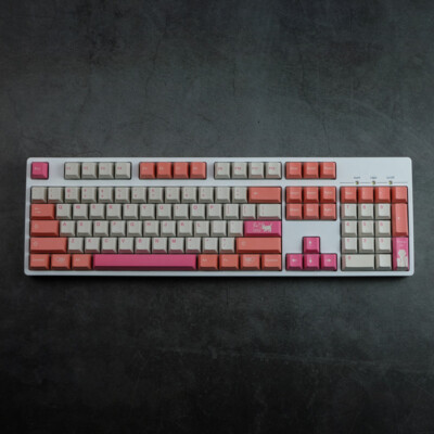 Orange Boi Keycap PBT Cherry Profile 140key/Set fox MX Keyboard GMK Copy Ver.