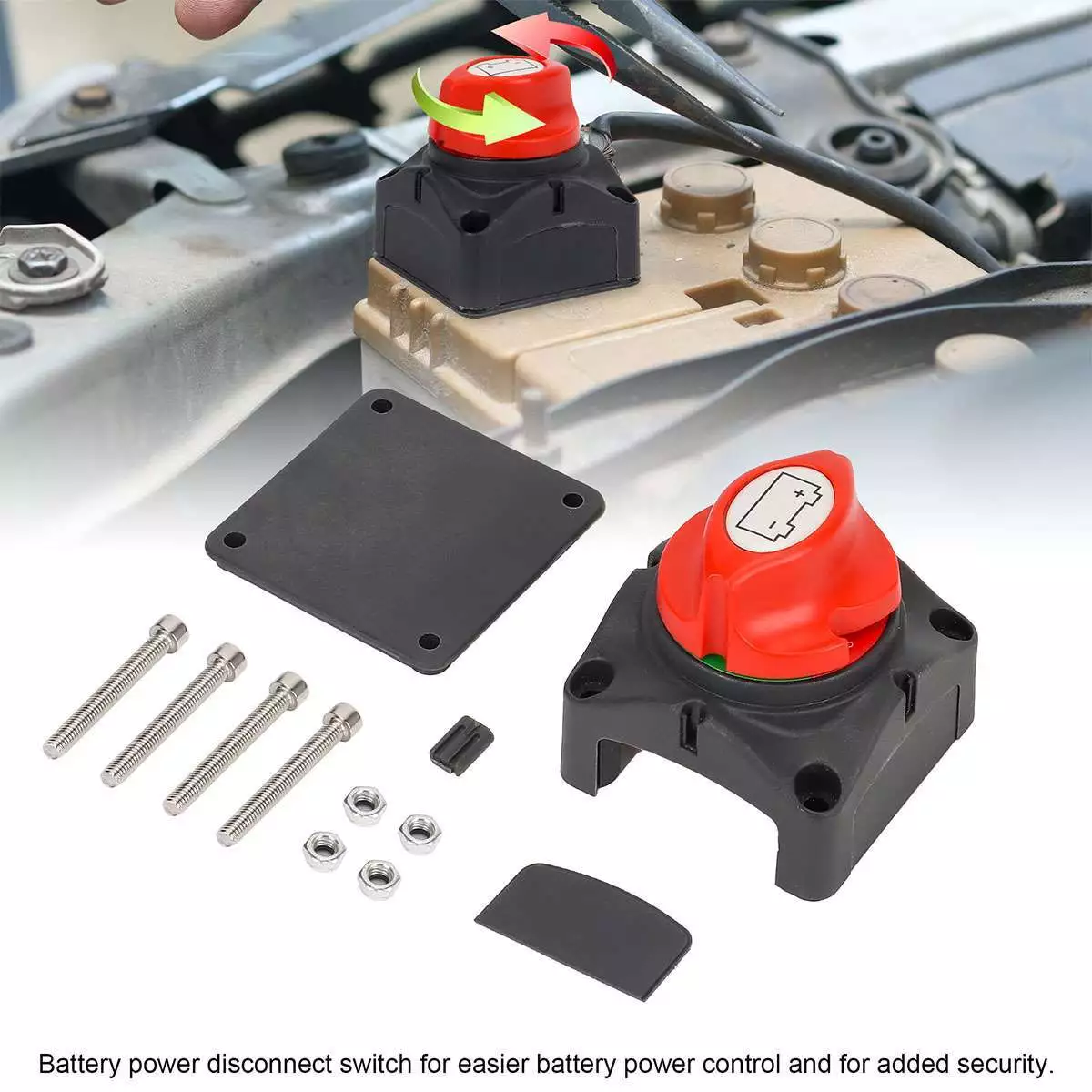 Battery Disconnect Switch Cut Shut Off 275 1250Amp Marine Boat RV