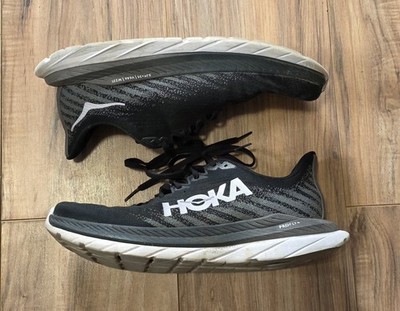 Hoka One One Women's Mach 5 Black Athletic Running Shoes Sz 10D F27222D