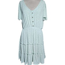 Short Sleeve Mini Dress Size Large