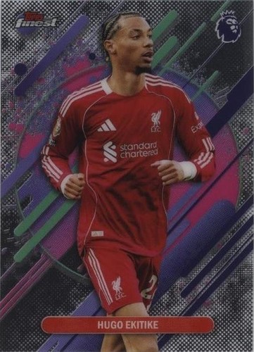 Hugo Ekitike 2025-26 Topps Now #148 Liverpool Dazzles with goal