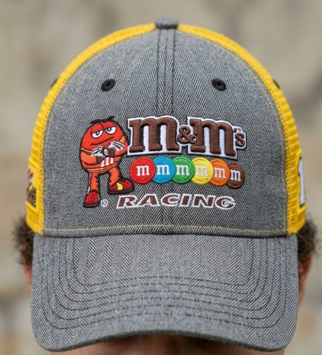 Kyle Busch Yellow NASCAR Fan Cap, Hats for sale | eBay