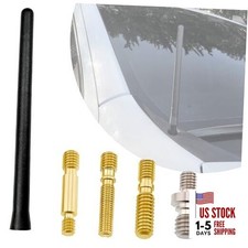 Premium 6 3/4 Inch Short Antenna   Universal Fits for Cars, Trucks, SUVs  