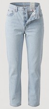Vintage 90s Levi's 501 High Rise Jeans Size 7 25x32 Light Wash Button Fly USA