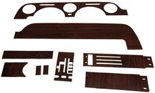 Dash Insert For 1968 Ford Mustang Consoledash Woodgrain Made In Usa Vinyl