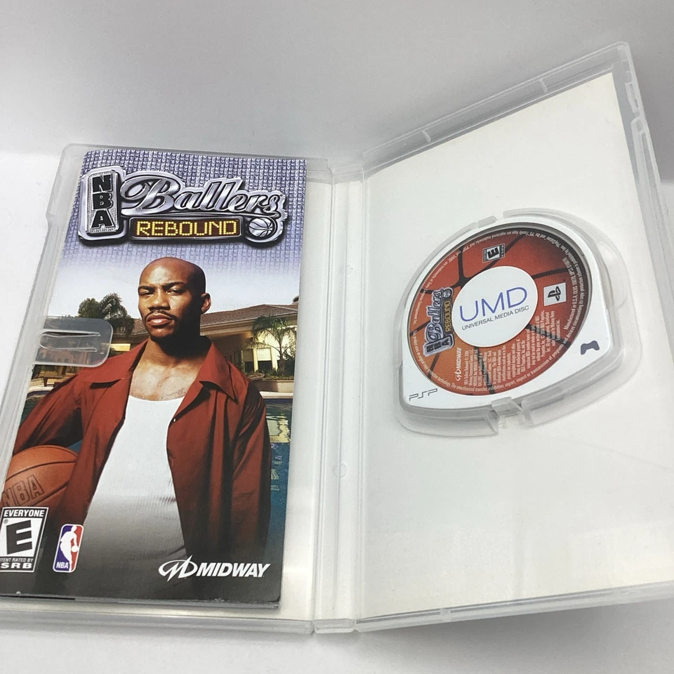 NBA Ballers: Rebound (Sony PSP, 2006) complete with Manual (B2) - Image 4 of 4