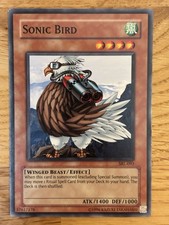 Yu-Gi-Oh Sonic Bird SRL-093 Common English Spell Ruler Excellent Klang Vogel