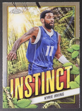 Kyrie Irving 2024-25 Topps Chrome INSTINCT Insert Card (no.INS-11)