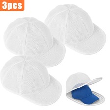 3x Hat Cleaning Cage Baseball Cap Washer Mesh Laundry Bag Zipper Protector Case