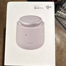 threekey 4-in-1 MagSafe Qi2 Wireless Charger White for Apple Watch AirPods Pro 2