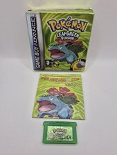 Pokemon Leaf Green for Nintendo Gameboy Advance Boxed