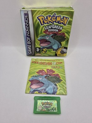 Pokemon Blattgrün für Nintendo Gameboy Advance OVP