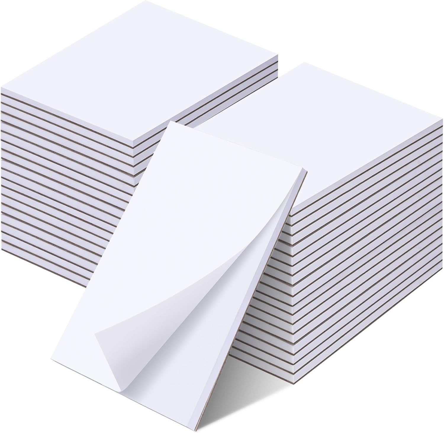 36 Pack 4 x 6 Inch Note Pads White 4 x 6 inch-36Pack, White-blank
