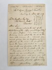 1899 antique CITIZENS SAVINGS & TRUST CO iowa city ia LETTER mining NC MERRILL — photo 1