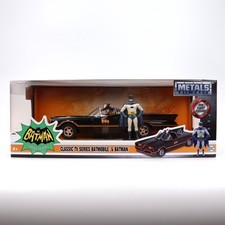 🦇🚗 DC Batmobile Classic Batman TV-Serie 1966 • Jada Toys 1:24 • Die-Cast Figur
