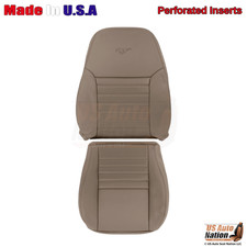 1999 -2004 For Ford Mustang Gt Leatherette Perf. Front Seat Covers Parchment 1999 -2004 For Ford Mustang Gt Leatherette Perf. Front Seat Covers Parchment