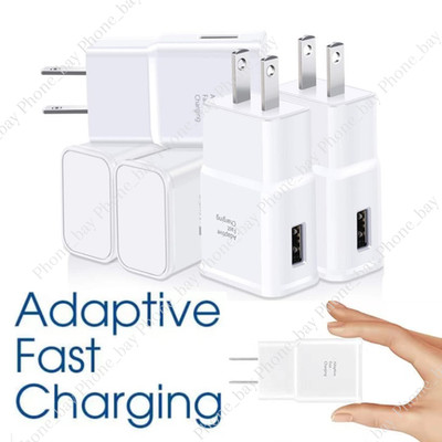 For Samsung Android USB Wall Charger Fast Adapter Block Charging Cube Brick Box