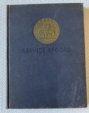 Battalion Seabees Service record 145th Naval Construction WWII  yearbook