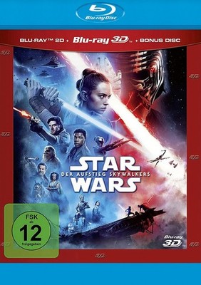 Star Wars: Episode 9 - Der Aufstieg Skywalkers 3D + 2D # BLU-RAY-NEU