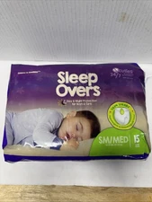 Cuties Sleep Overs Youth Underwear Small / Medium 38 to 65 lbs.  15 Ct