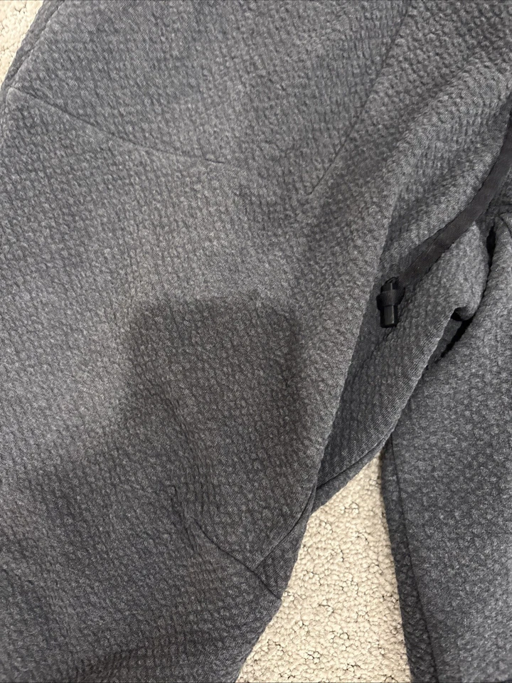 Pantalones de chándal Lululemon para hombre L At Ease texturizados doble punto gris - Ver fotos Foto 2 de 4