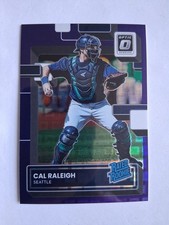 2022 PANINI OPTIC PURPLE PANDORA PRIZM CAL RALEIGH RC! 44/99! 1/1! ONLY 99!