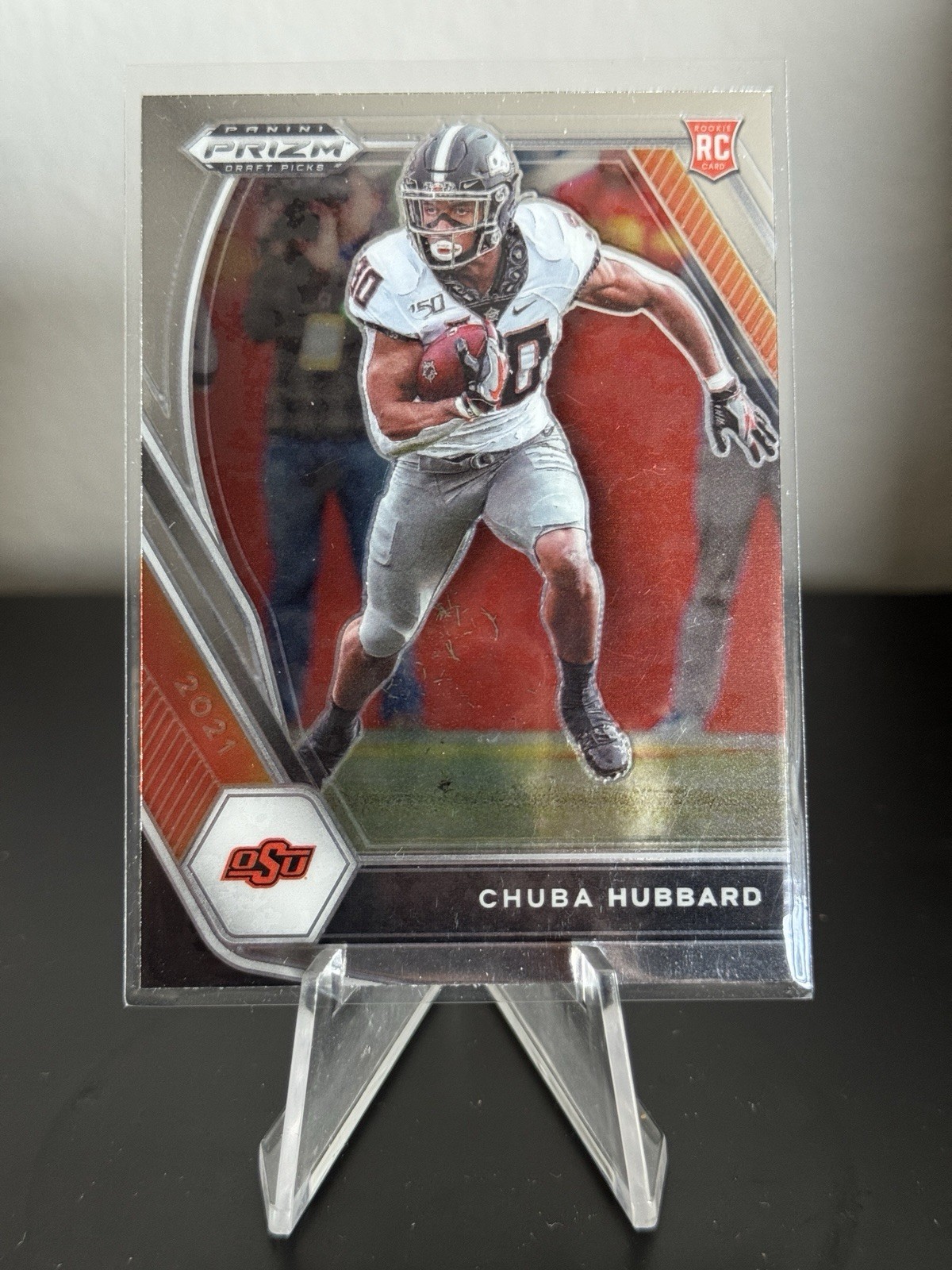 Chuba Hubbard #125 RC 2021 Panini Prizm Draft Picks