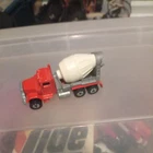 Vintage Hot Wheels 1979 Peterbilt Cement Truck Red Die-Cast Used/Loose