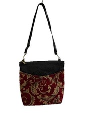 Vintage Danny K Beverly Hills Purse Tapestry Shoulder Crossbody Bag Made in USA