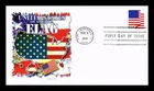 US COVER FLAG FOREVER FIRST DAY ISSUE PANDA CACHET