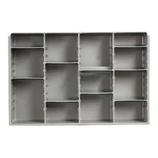 Durham Mfg 124-95-Adl-Ind Compartment Drawer Insert With 4 Compartments,