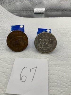Copper / Silver coin magic Trick Made With Real 40% Silver Coin .