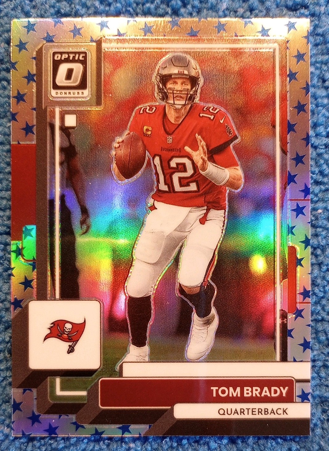 2022 Panini Donruss Optic TOM BRADY #183 STARS Prizm Buccaneers Patriots