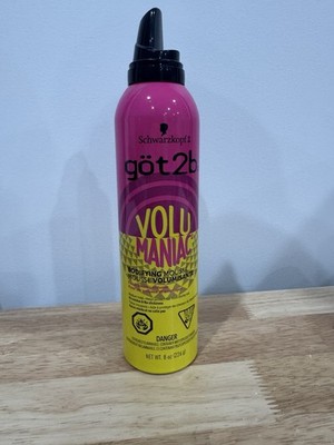 Got2b Volumaniac Bodifying Mousse 8 oz No Lid