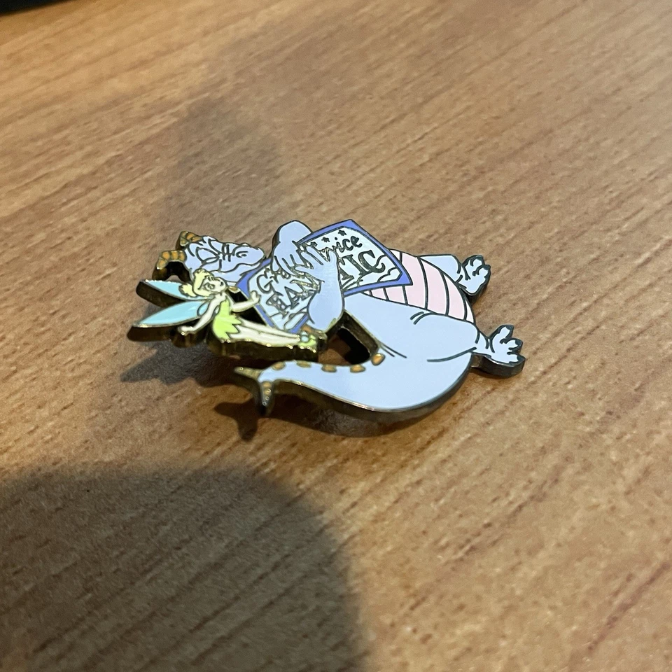 Эксклюзивная литая булавка Disney WDW Figment & Tinker Bell Create-A-Pin LE 1500 - Изображение 2 из 4