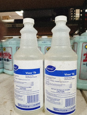 #ad 2 Qts Diversey Virex TB Ready to Use Disinfectant Cleaner Hospital Grade 338 $20.23