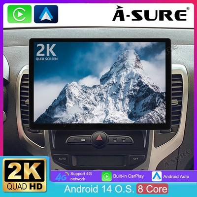 2K 13.1'' Android 14 CarPlay 4G+64G Autoradio GPS NAVI Für HYUNDAI IX20 2010-2019