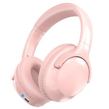 Bluetooth Headphones Over Ear 68H Playtime 6 EQ Wireless Headset with Microph...