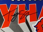 TYRAN STOKES AUTOGRAPHED KANSAS JAYHAWKS BASKETBALL LICENSE PLATE KU AUTO SIGNED — photo 3