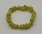 Yellow Chip Stone Stretch Bracelet – Boho Gemstone Crystal Style