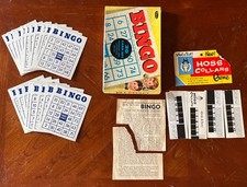 Whitman Bingo Game Replacement Cards Lot of 20 Blue Cards 1981 21-40